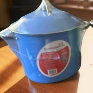 GIBSON HOME COLORSPLASH 7.5 QT STOCK POT